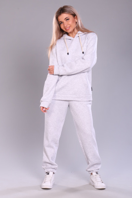 Костюм 6076 серый меланж